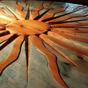 Gaenor Barker - Sunburst Table