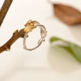 Razale Scott Olivier Gold Ivy & Entwined Ring
